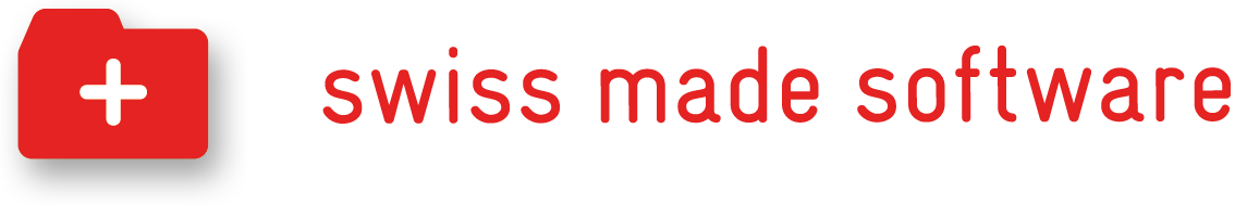 SMS logo for Swiss made